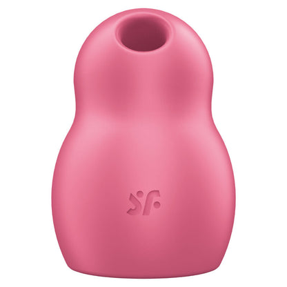 Satisfyer Pro To Go 1 Portátil Verde: Fotografia editorial premium focando no dispositivo,
