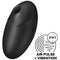 Satisfyer Vulva Lover 3 – Estimulador Clitoriano por Ondas de Pressão Air-Pulse, Design Anatómico Envolvente, 11 Intensidades e Recarregável (Preto)