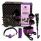 SecretPlay BDSM Set 8pcs Purple & Black – Kit Completo de Jogos de Domínio e Sensorial