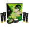 Shunga Kit de Chá Verde Orgânico Secret Geisha – Cosmética Íntima Natural e Bem-Estar Botânico