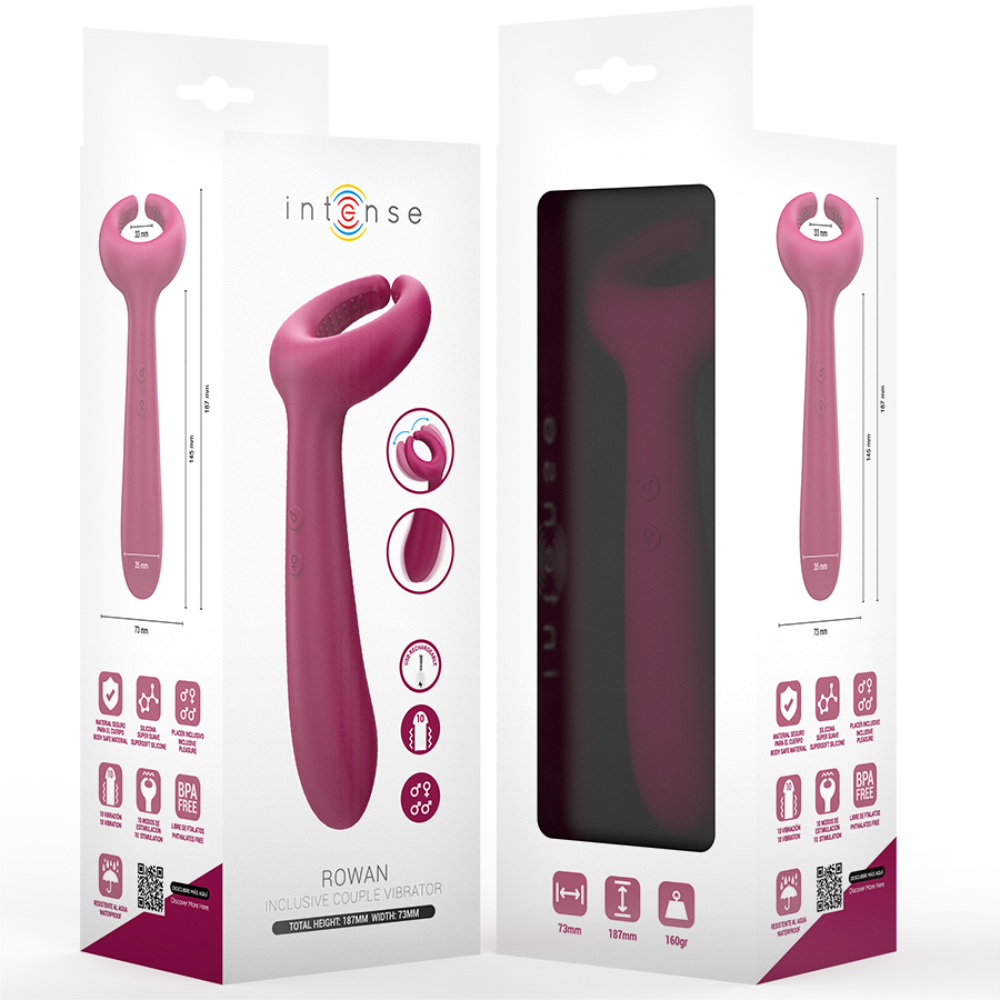 Silicone Médico Premium: Toque aveludado, resistente à água e recarregável USB. Diamora