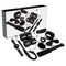 Experience Kit BDSM Fetish Série Preta – Conjunto Essencial para Jogos de Dominação e Restrição