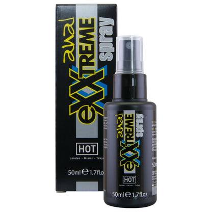 Spray Anal Extremo HOT: Conforto e Relaxamento 50Spray Anal Extremo HOT: Preparação profissional para uma exploração sem desconforto.ml | Diamora
