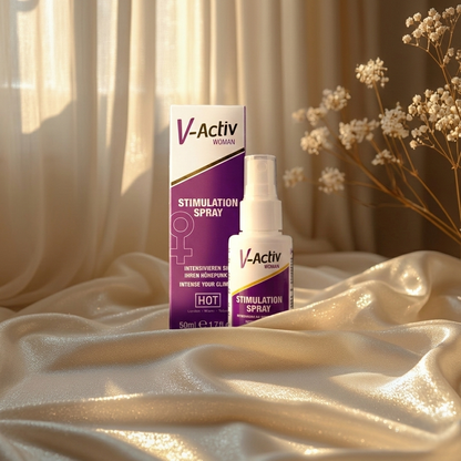 Spray Estimulante Vactiv HOT: Gel Sensibilizante Feminino 50ml | Diamora