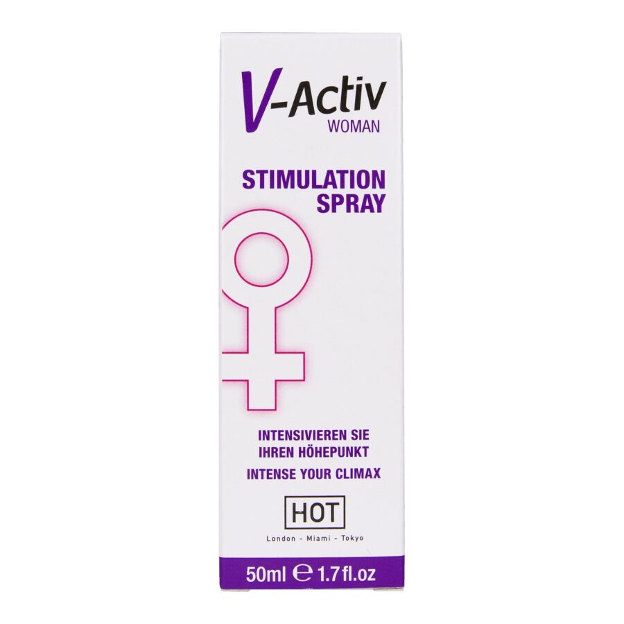 Spray Estimulante Vactiv HOT: Gel Sensibilizante Feminino 50ml | Diamora