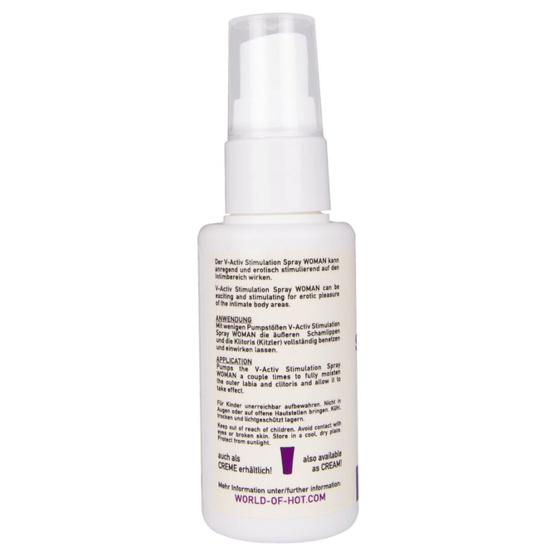 Spray Estimulante Vactiv HOT: Gel Sensibilizante Feminino 50ml | Diamora