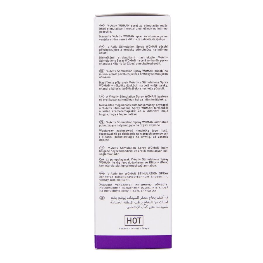 Spray Estimulante Vactiv HOT: Gel Sensibilizante Feminino 50ml | Diamora