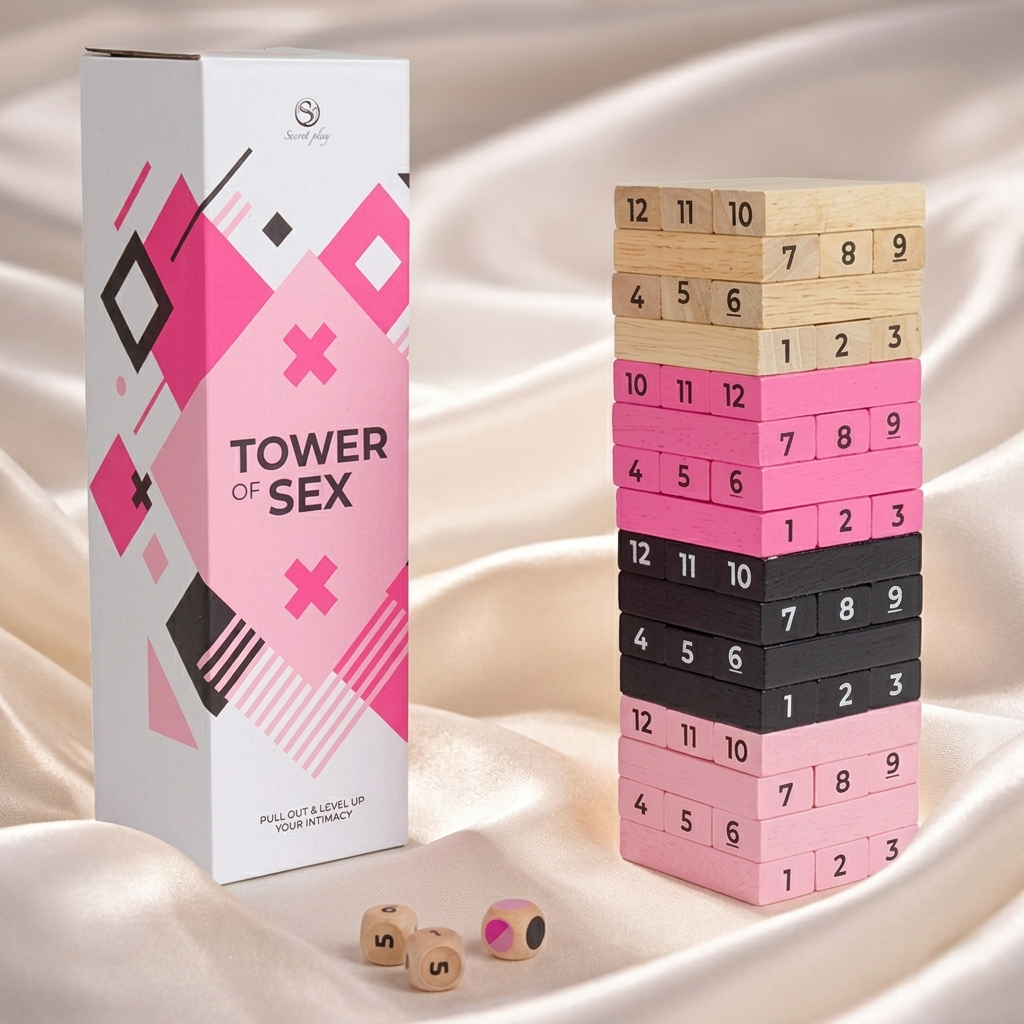 Tower of Sex: Onde a estratégia encontra a sedução num design clássico em madeira.