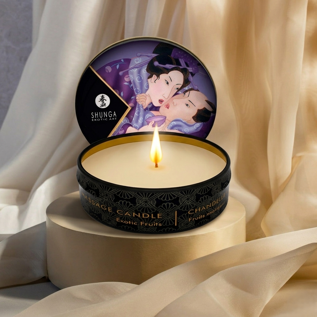 Tradição Japonesa: A estética Shunga aplicada ao luxo da cosmética erótica moderna.