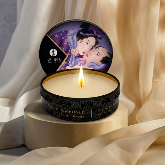 Tradição Japonesa: A estética Shunga aplicada ao luxo da cosmética erótica moderna.