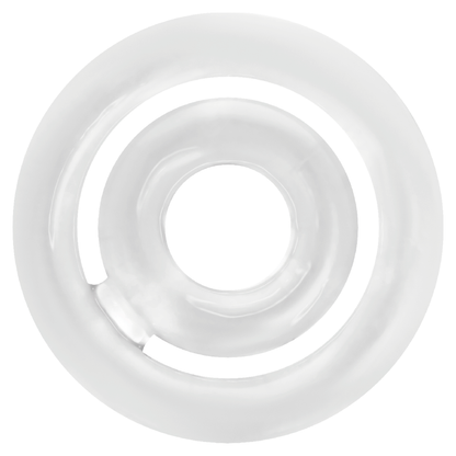 Ultra-Elasticidade: Detalhe que demonstra o rácio de expansão do silicone elástico, desenhado para se adaptar a qualquer anatomia.