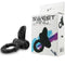 Baile Sweet Ring – Anel Peniano Vibratório em Silicone com Estimulador de Coelho Texturado e Micro-Bala (Preto)
