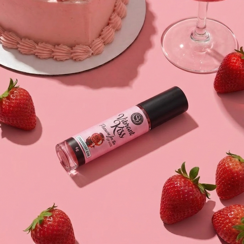 VIBRANT_KISS_Pastilha_de_Morango_Lip_Gloss_Vibrat_rio_e_Doce_Diamora