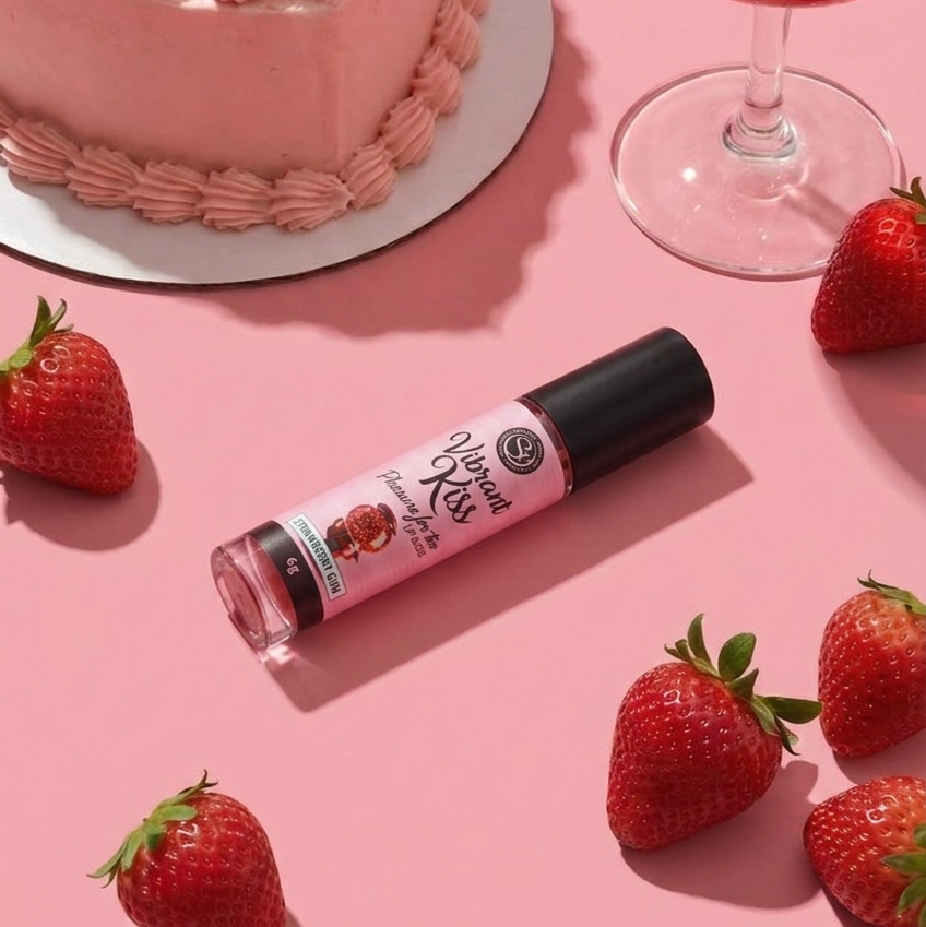 VIBRANT_KISS_Pastilha_de_Morango_Lip_Gloss_Vibrat_rio_e_Doce_Diamora