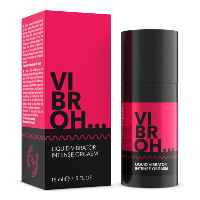 Vibrador Líquido Vibroh: A revolução sensorial que faz o seu corpo vibrar de prazer.