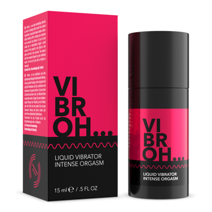 Vibrador Líquido Vibroh: A revolução sensorial que faz o seu corpo vibrar de prazer.