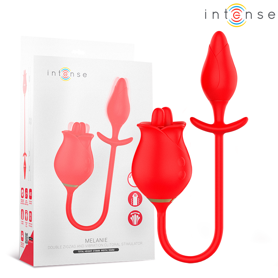Vibrador Melanie – Estimulação Clitoriana - DIAMORA