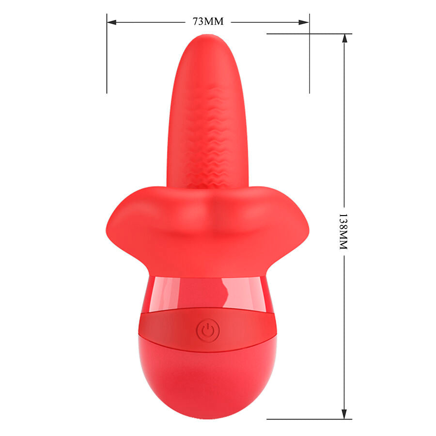Vibrador Obelia Pretty Love: A tecnologia orbital 3D que redefine o toque oral. Diamora Portugal