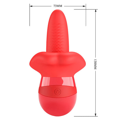 Vibrador Obelia Pretty Love: A tecnologia orbital 3D que redefine o toque oral. Diamora Portugal