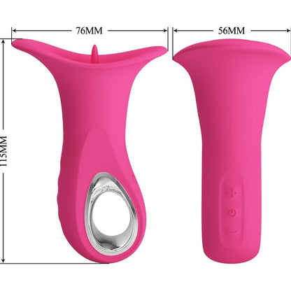 Vibrador Oral Clyde: A precisão do toque humano aliada a 12 modos de vibração potente. Diamora Portugal