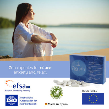 ZEN PILLS: Suplemento Natural para Redução de Stress e Ansiedade | Diamora