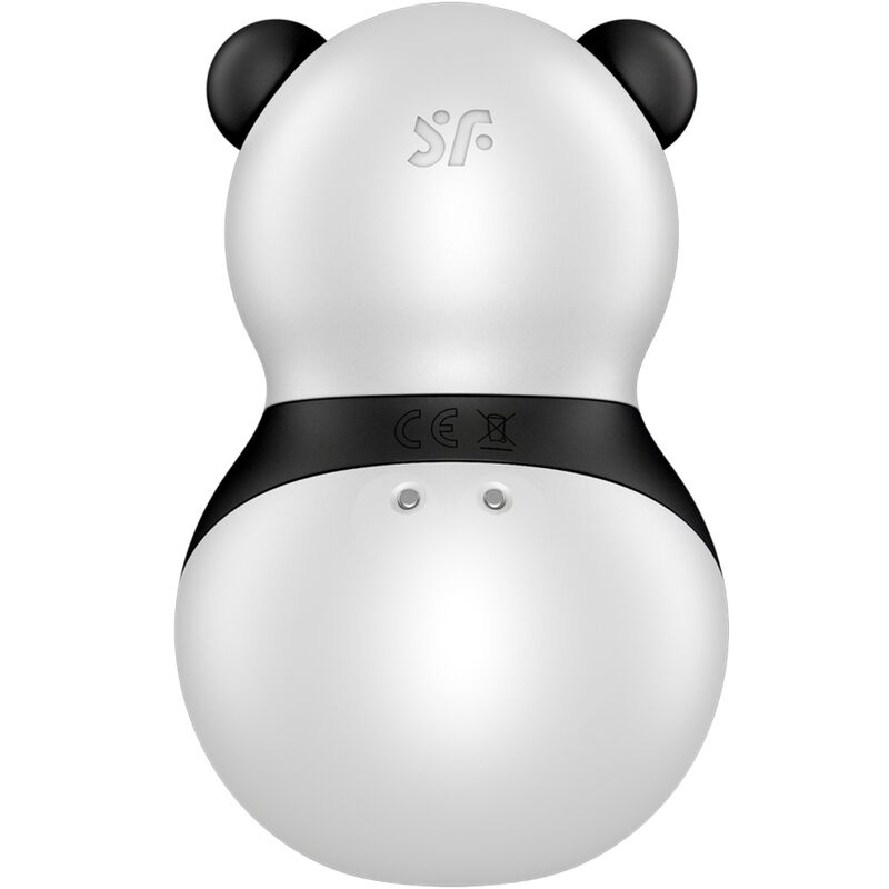 atisfyer Pocket Panda Estimulador: Fotografia editorial premium com iluminação luminosa,