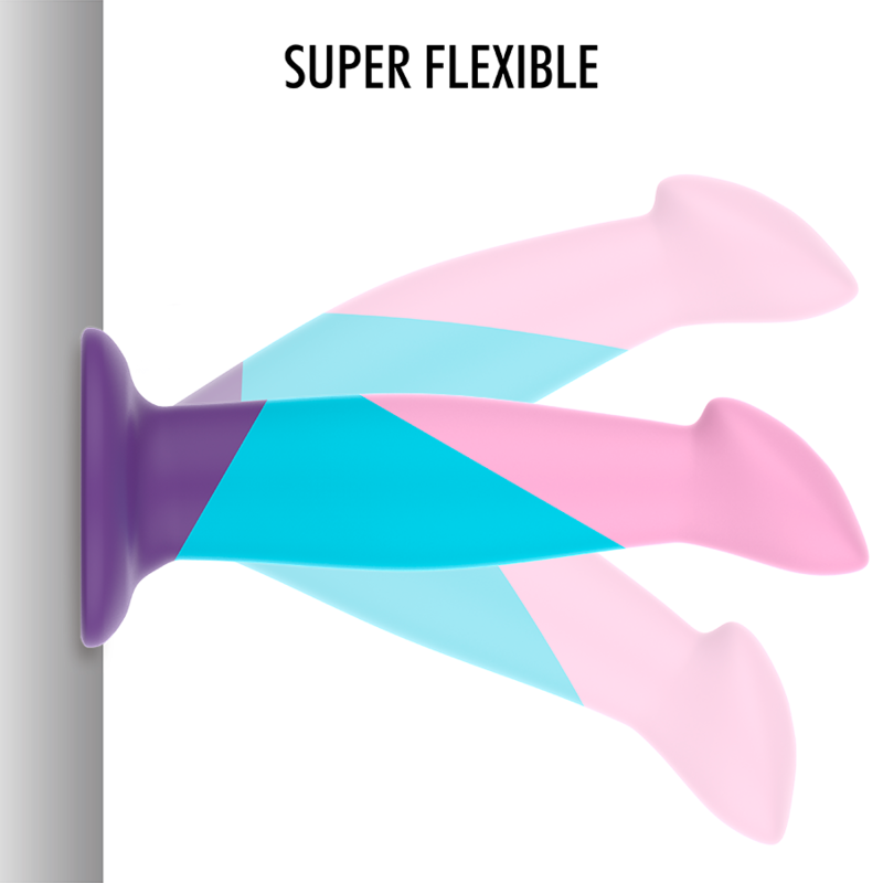 Mythology Garrick Pastel – Dildo Ergonómico de Silicone Cirúrgico Premium, Relevos Esculpidos e Ventosa de Fixação