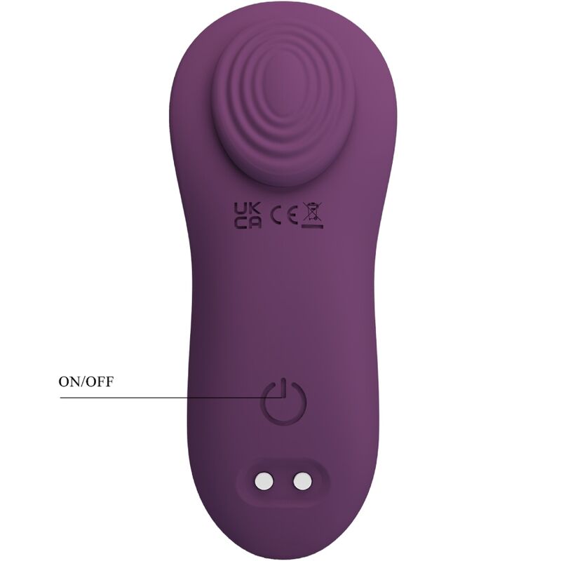 PRETTY LOVE - FRANZ MASSAGER E VIBRADOR APLICATIVO GRATUITO ROXO - DIAMORA