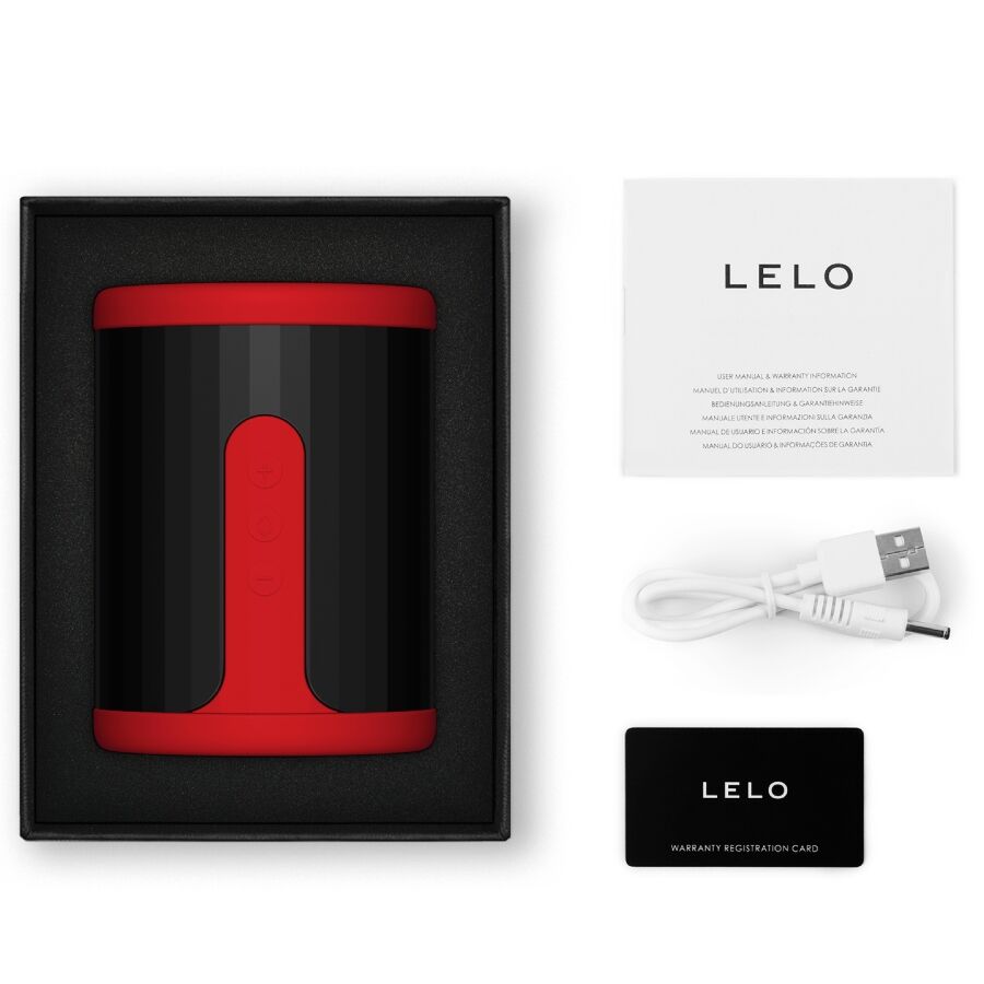 Masturbador Masculino LELO F2S™ – Design de Extremidade Aberta e Conexão Love Bridge - DIAMORA